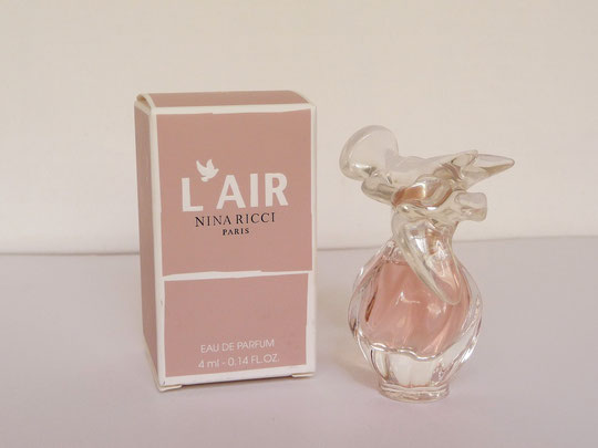 2011 - L'AIR - EAU DE PARFUM 4 ML - PETITE BOÎTE