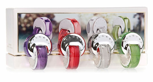COFFRET PRESENTANT LES 4 MINIATURES OMNIA DIFFERENTES