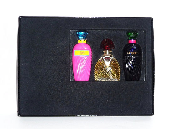 COFFRET "LES COLLECTIONS" COMPRENANT 3 MINIATURES : - SENSO, DIVA et UNGARO