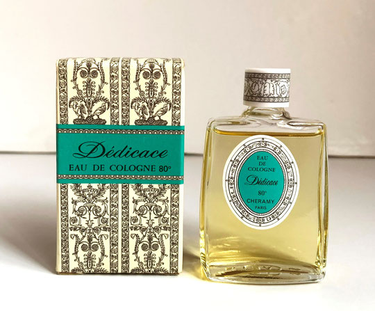 CHERAMY - DEDICACE : MINIATURE EAU DE COLOGNE 80°