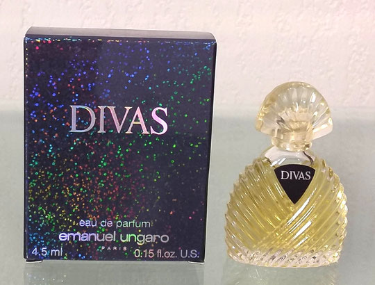 DIVAS - EAU DE PARFUM 4,5 ML : MINIATURE IDENTIQUE A LA PHOTO CI-DESSUS