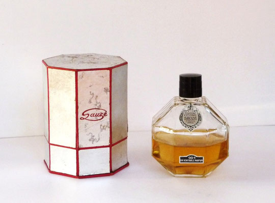 SAUZE : CHYPRE EAU DE COLOGNE - DANS BOÎTE HEXAGONALE ARGENTEE