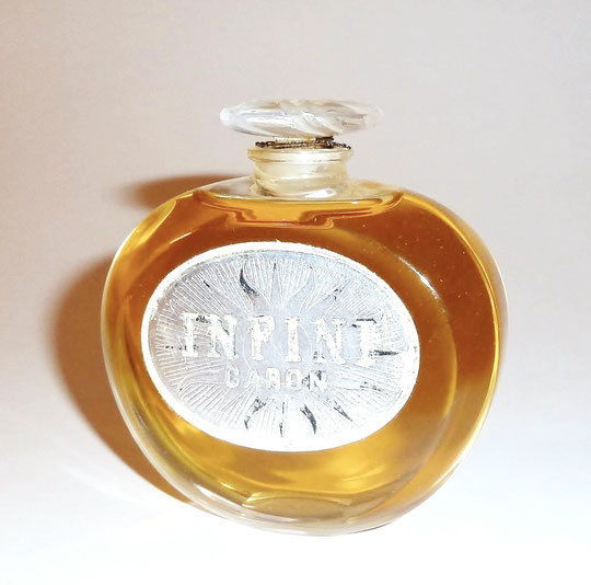 CARON - INFINI, FLACON IDENTIQUE A CELUI CI-DESSUS. FLACON PLEIN, SCELLE AVEC ETIQUETTE