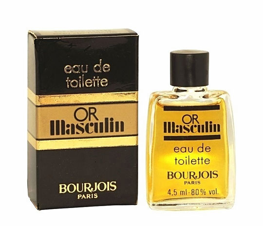 BOURJOIS - OR MASCULIN : EAU DE TOILETTE POUR HOMME 4,5 ML