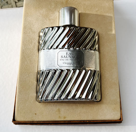 DIOR - EAU SAUVAGE COFFRET OUVERT