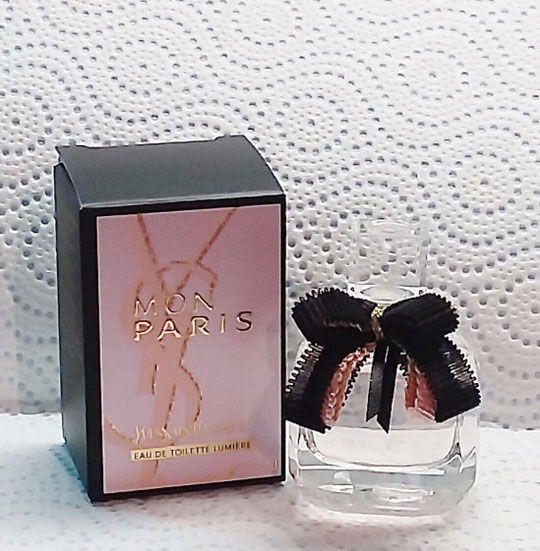 2022 - YSL : MON PARIS EAU DE TOILETTE LUMIERE,  7,5 ML