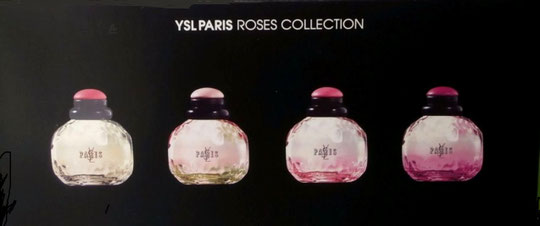 YSL PARIS : COFFRET ROSES COLLECTION - ARRIERE DU COFFRET