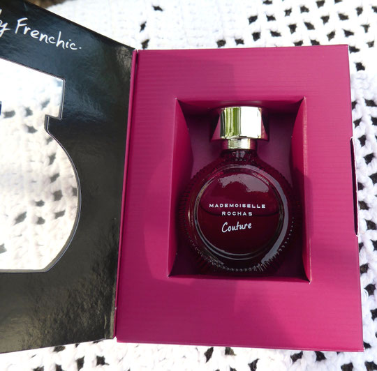 2019 - MADEMOISELLE ROCHAS COUTURE : EAU DE PARFUM 4,5 ML : MINIATURE RONDE CONTENUE DANS UNE BOÎTE A RABAT