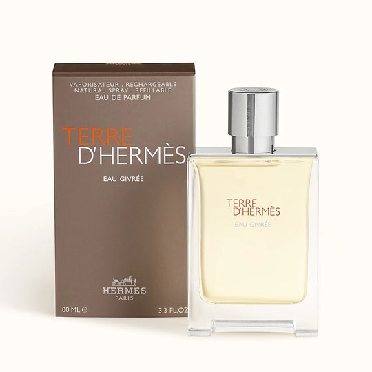 HERMES - TERRE D'HERMES EAU GIVREE : VAPORISATEUR EAU DE PARFUM, 50 ML  & 100 ML