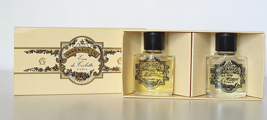 COFFRET  DUO DE 2 MINIATURES POUR HOMME : EAU DE MONSIEUR & EAU D'HADRIEN