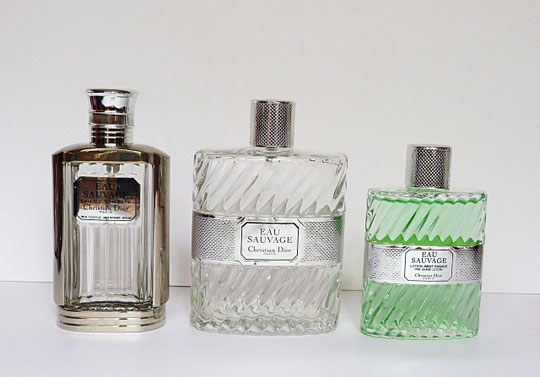 EAU SAUVAGE - EAU DE TOILETTE : 3 FLACONS DIFFERENTS