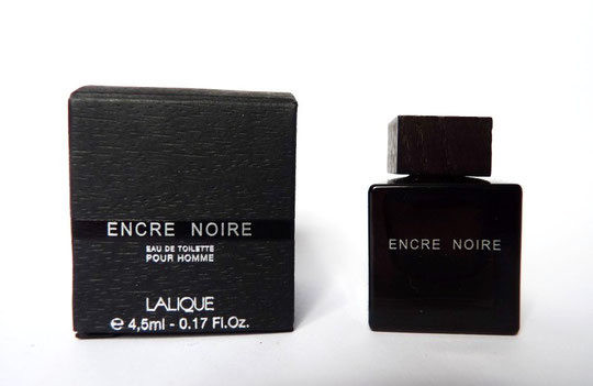 LALIQUE - ENCRE NOIRE : EAU DE TOILETTE POUR HOMME 4,5 ML