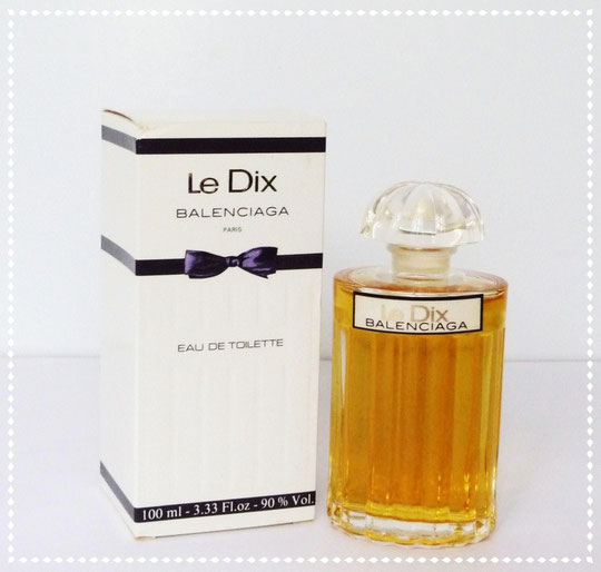 LE DIX -  FLACON NON VAVPORISATEUR EAU DE TOILETTE 100 ML, BOUCHON DEMI-COUPE EN PLASTIQUE