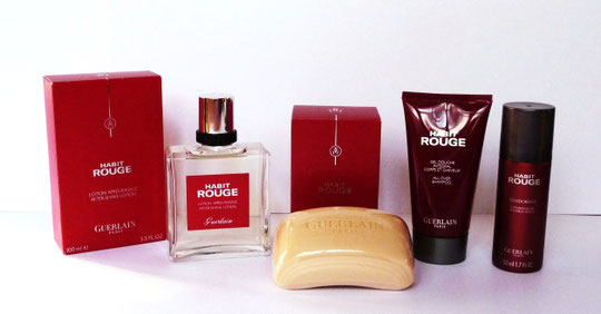 2014 - HABIT ROUGE : GAMME DE PRODUITS POUR LA TOILETTE