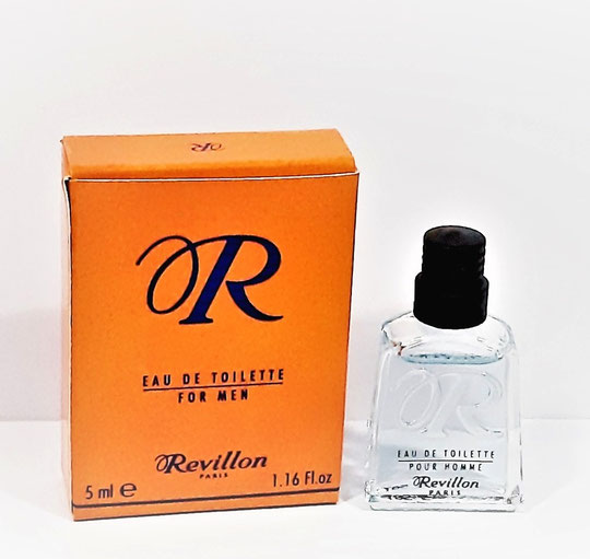 REVILLON - R EAU DE TOILETTE FOR MEN 5 ML : MINIATURE IDENTIQUE A LA PHOTO PRECEDENTE