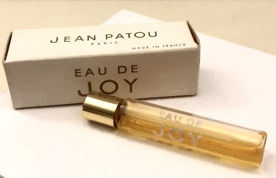 EAU DE JOY - ECHANTILLON-TUBE ANCIEN & SA BOITE