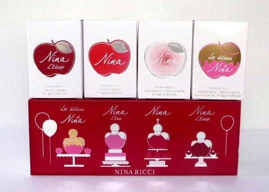 2016 - COFFRET DISPONIBLE DANS LES DUTY FREE UNIQUEMENT. COMPREND 4 MINIATURES AVEC BOÎTES