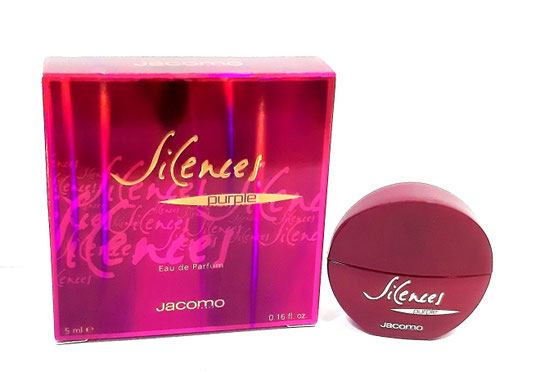 JACOMO - SILENCES PURPLE : EAU DE PARFUM 5 ML - MINIATURE IDENTIQUE A LA PHOTO PRECEDENTE