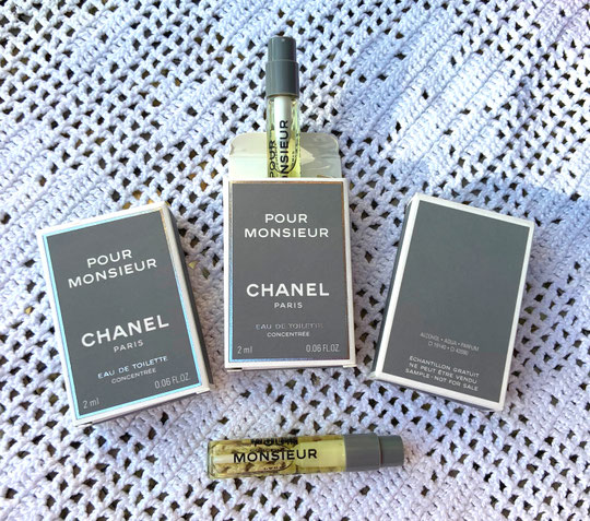 POUR MONSIEUR - ECHANTILLONS TUBE SPRAY EAU DE TOILETTE CONCENTREE