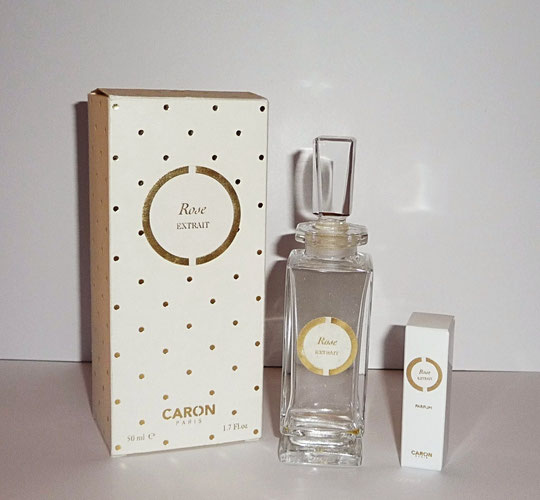 CARON - ROSE EXTRAIT 50 ML & ECHANTILLON-TUBE