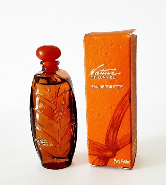 NATURE MILLENAIRE - EAU DE TOILETTE  5 ML, FLACON EN VERRE TEINTE AMBRE