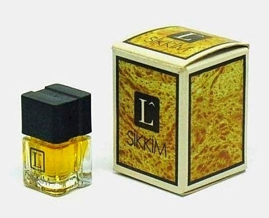 L^SIKKIM - ANCIENNE MINIATURE PARFUM