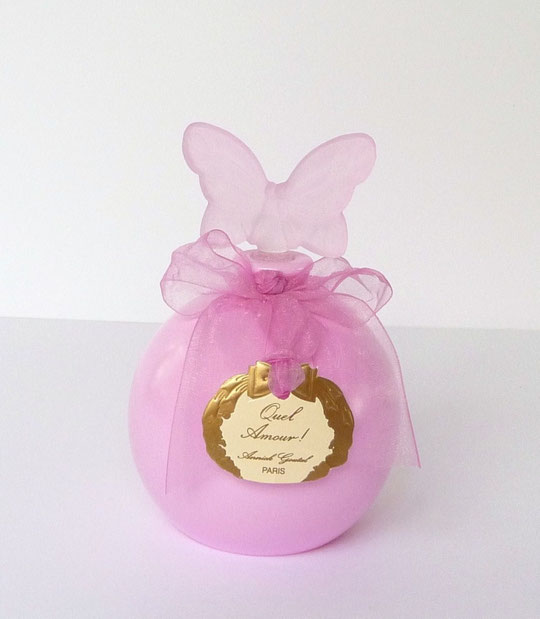 QUEL AMOUR - FLACON BOULE ROSE : EAU DE PARFUM 100 ML