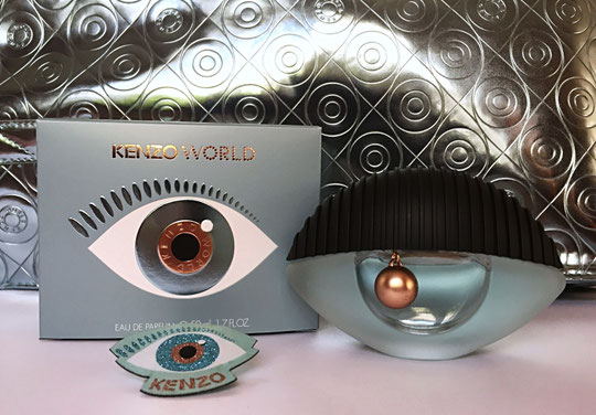 2016 - KENZO WORLD - FLACON VAPORISATEUR EAU DE PARFUM 50 ML PRESENTE AVEC SAC PUBLICITAIRE ET AUTRES OBJETS PUBLICITAIRES