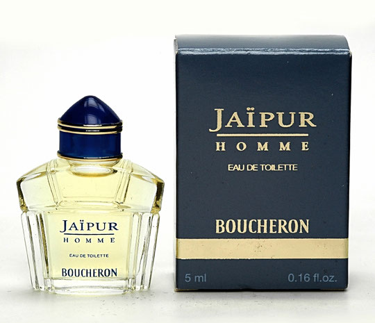 2012 - JAÏPUR HOMME - EAU DE TOILETTE 5 ML : MINIATURE UN PEU PLUS GRANDE QUE LA PRECEDENTE