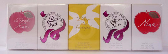 COFFRET 2010 AVEC 5 MINIATURES DANS LEURS BOÎTES STANDARD