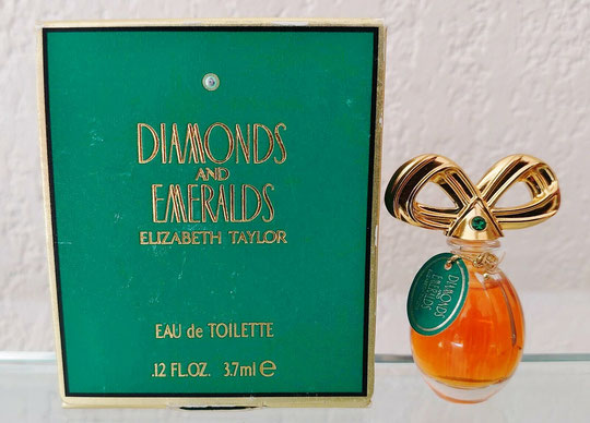 TAYLOR - DIAMONDS AND EMERALDS EAU DE TOILETTE 3,7 ML : GRANDE BOÎTE VERTE