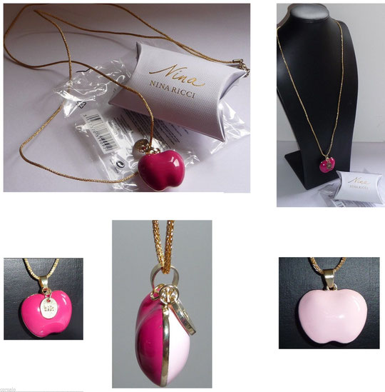 LES DELICES DE NINA - PENDENTIF FORME POMME : LES DIFFERENTES FACON DE LE PORTER