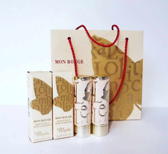 LOLITA LEMPICKA - NOUVELLE GAMME DE ROUGE A LEVRES : MON ROUGE