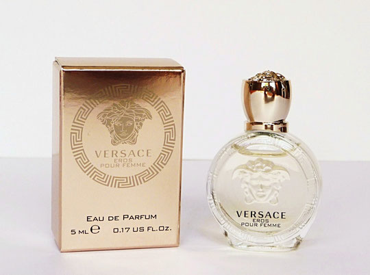 VERSACE EROS : EAU DE PARFUM POUR FEMME 5 ML - MINIATURE IDENTIQUE A LA PHOTO PRECEDENTE