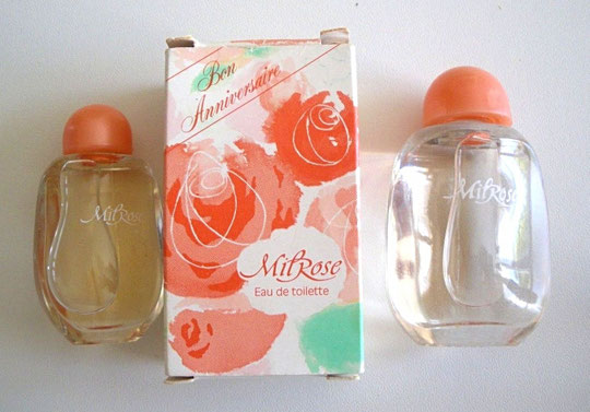 MILROSE : EAU DE TOILETTE - 2 TAILLES DIFFERENTES POUR CETTE FRAGRANCE