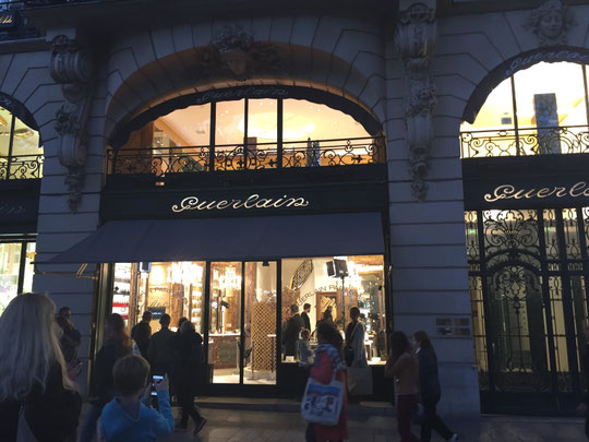 GUERLAIN - 68, AVENUE DES CHAMPS-ELYSEES PARIS - R.V. A 18h 30