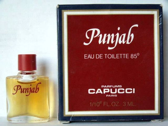 CAPUCCI - PUNJAB : EAU DE TOILETTE 85° 3 ML