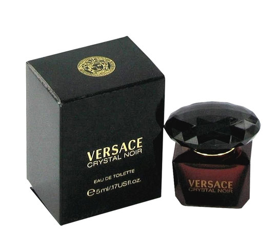 VERSACE - CRYSTAL NOIR - EAU DE TOILETTE 5 ML - PRESENTATION BOÎTE STANDARD