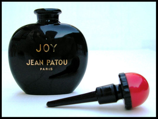 JOY - FLACON NOIR EN VERRE AVEC TIGE TOUCHE OREILLE