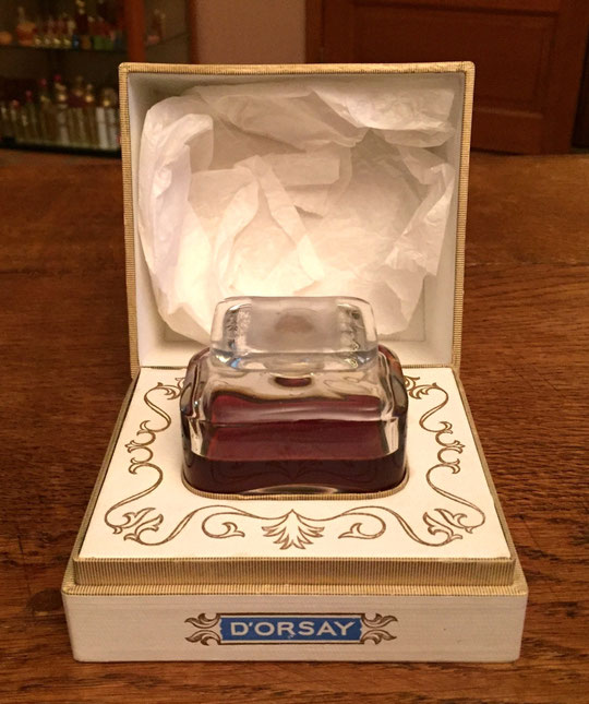 D'ORSAY - TROPHEE PARFUM 1941 - EN CRISTAL DE BACCARAT