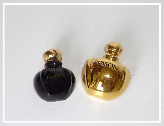 CHRISTIAN DIOR - POISON : 2 BROCHES DIFFERENTES