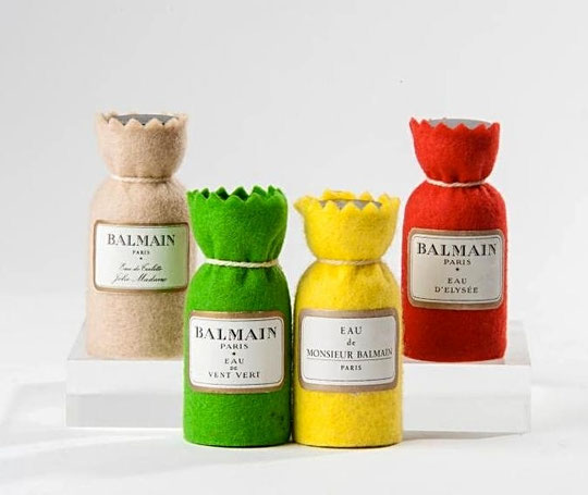 PIERRE BALMAIN - QUELQUES UNES DES FEUTRINES