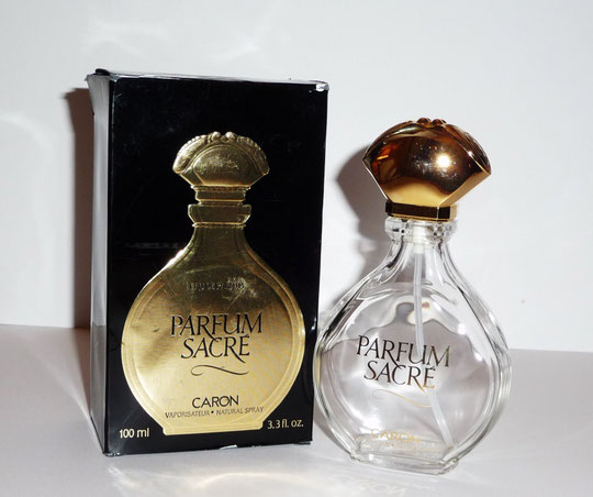 1990 : PARFUM SACRE- VAPORISATEUR EAU DE PARFUM 100 ML