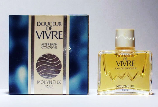 MOLYNEUX : DOUCEUR DE VIVRE - MINIATURE AFTER BATH COLOGNE