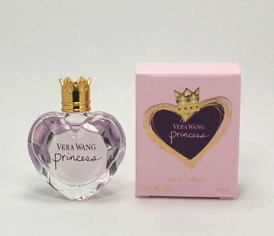 VERA WANG - PRINCESS : EAU DE TOILETTE 4 ML :  MINIATURE IDENTIQUE A CELLE DE LA PHOTO PRECEDENTE