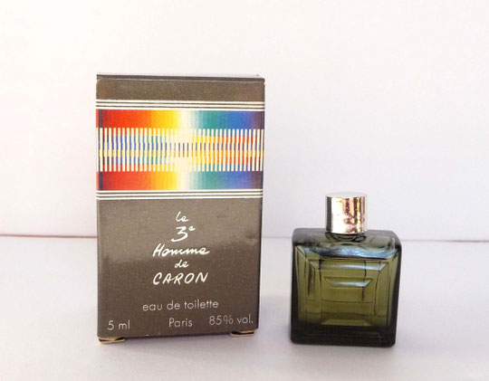 LE 3è HOMME DE CARON - EAU DE TOILETTE POUR HOMME 5 ML - EN VERRE TEINTE