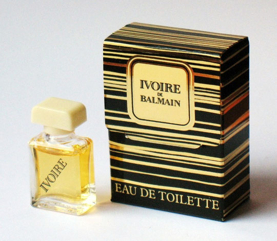 IVOIRE - MINIATURE EAU DE TOILETTE 2 ML - DANS BOÎTE A RABAT, CONTENANCE NON INDIQUEE SUR LA BOÎTE