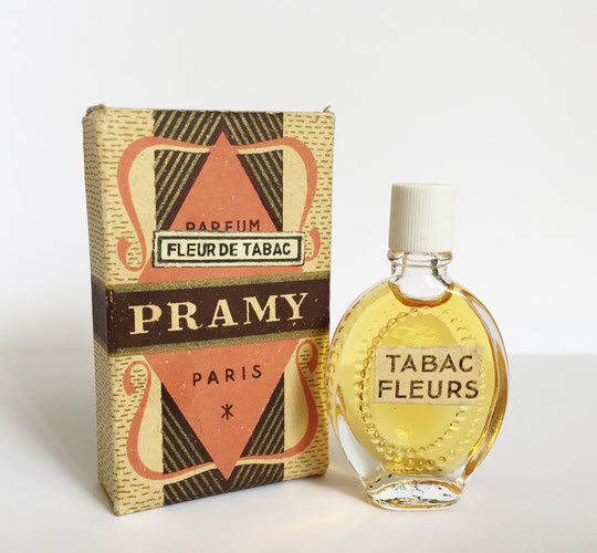 PRAMY - FLEUR DE TABAC PARFUM, MINIATURE ANCIENNE
