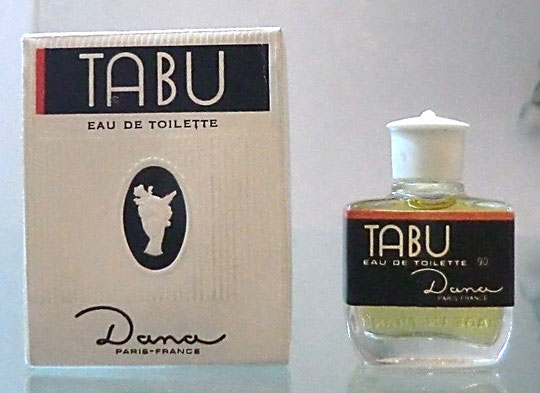 DANA : TABU, MINIATURE EAU DE TOILETTE AVEC BOÎTE