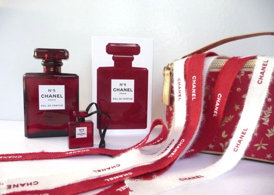 CHANEL N° 5 EDITION LIMITEE ROUGE - NOËL 2018